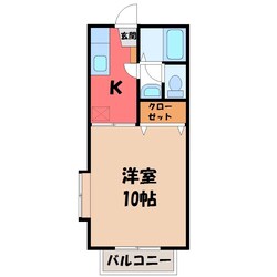 サンみゆき 2号棟の物件間取画像